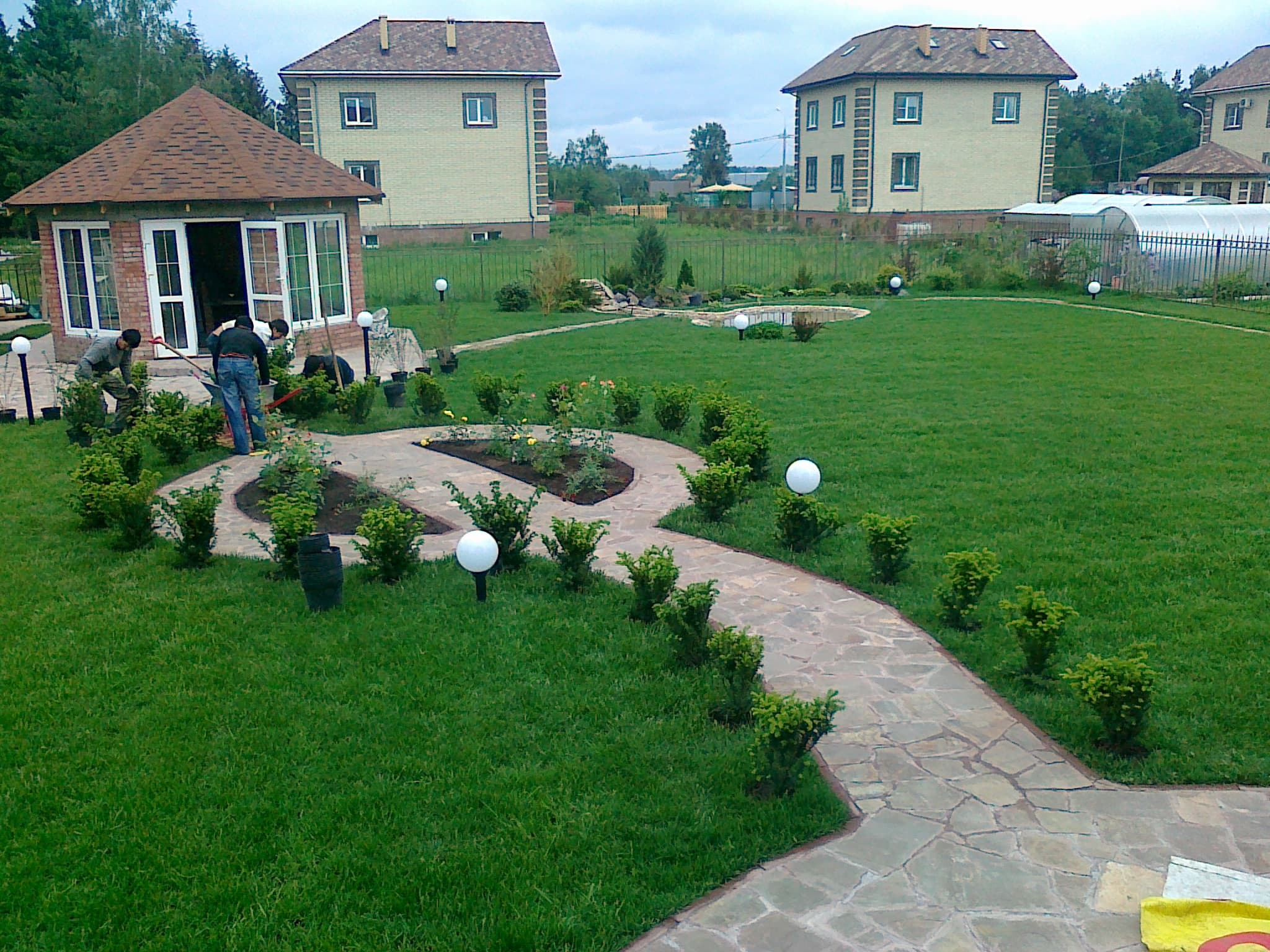 Создание дренажа при обустройстве территории